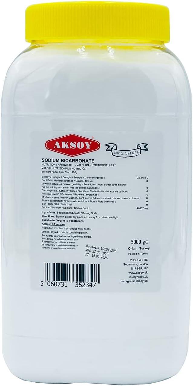 Aksoy Sodium Bicarbonate of Baking Soda| Bath Bomb | Cleaning | Baking | Vegan - Picture 78 of 97
