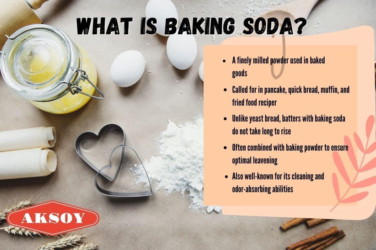 Aksoy Sodium Bicarbonate of Baking Soda| Bath Bomb | Cleaning | Baking | Vegan - Picture 49 of 97
