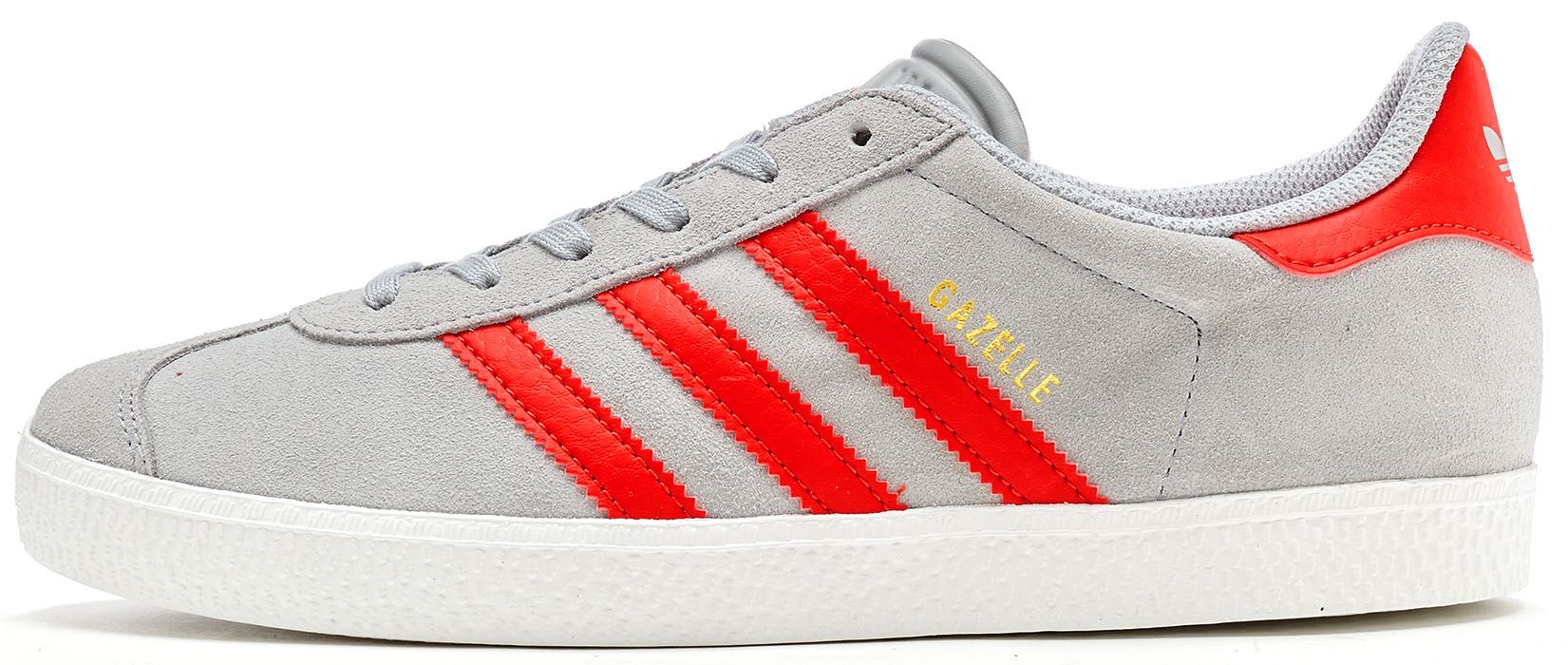 ADIDAS Originali GAZZELLA Gs Scarpe da Ginnastica TRASPARENTE ONICE GRIGIO ADIDAS Originali GAZZELLA Gs Scarpe da Ginnastica TRASPARENTE ONICE GRIGIO