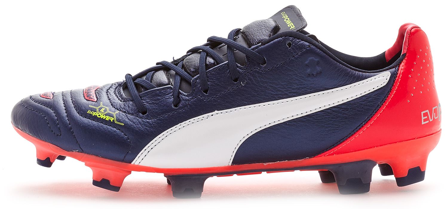 Evopower Puma 1,2 & 2.2 Scarpe Scarpini Da Calcio Gli Scarpini Scarpe Da Calcio In Nero - Bianco - Rosso E Arancione bdd780 Evopower Puma 1,2 & 2.2 Scarpe Scarpini Da Calcio Gli Scarpini Scarpe Da Calcio In Nero - Bianco - Rosso E Arancione bdd780