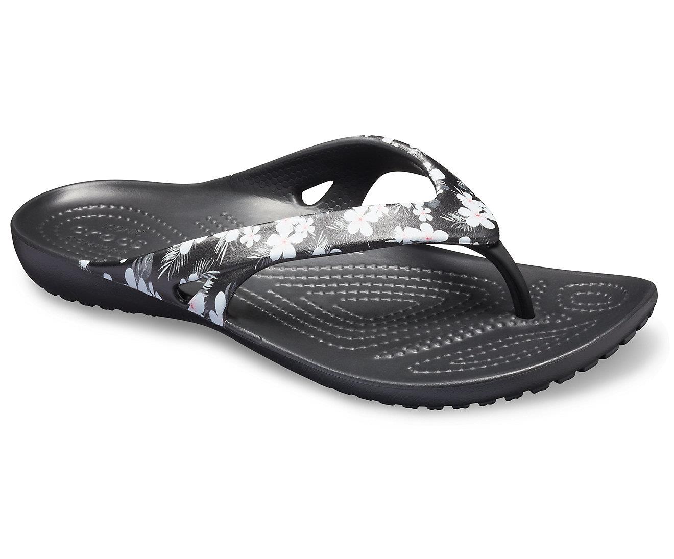 croc kadee flip flops