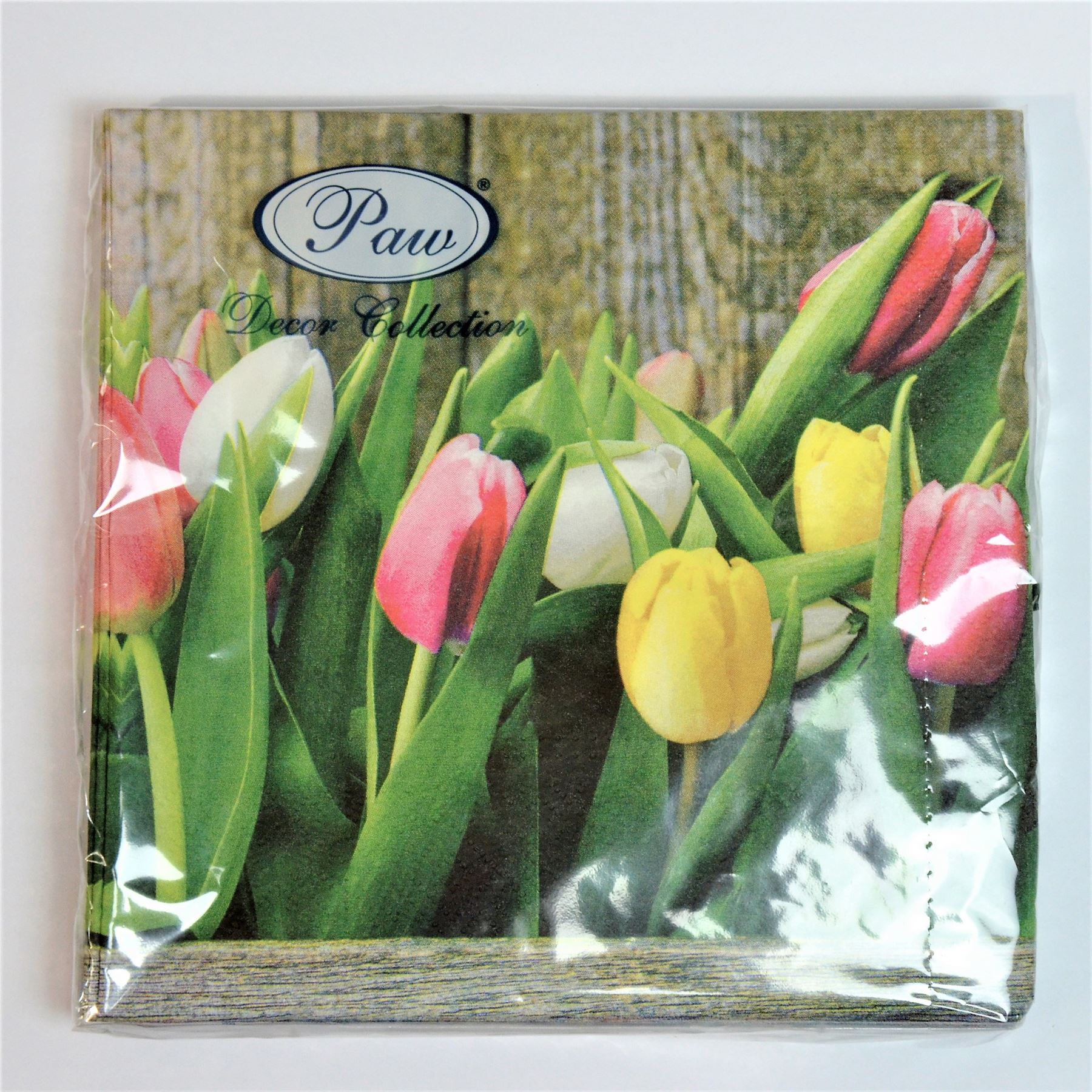 20 Pck Beautiful Vintage Decorative Paper Napkins Nature Floral Party