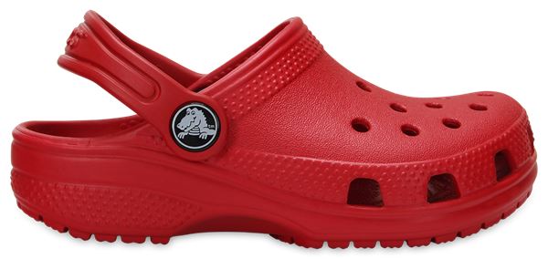 all red crocs
