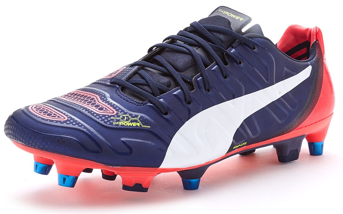 Evopower Puma 1,2 & 2.2 Scarpe Scarpini Da Calcio Gli Scarpini Scarpe Da Calcio In Nero - Bianco - Rosso E Arancione bdd780 Evopower Puma 1,2 & 2.2 Scarpe Scarpini Da Calcio Gli Scarpini Scarpe Da Calcio In Nero - Bianco - Rosso E Arancione bdd780