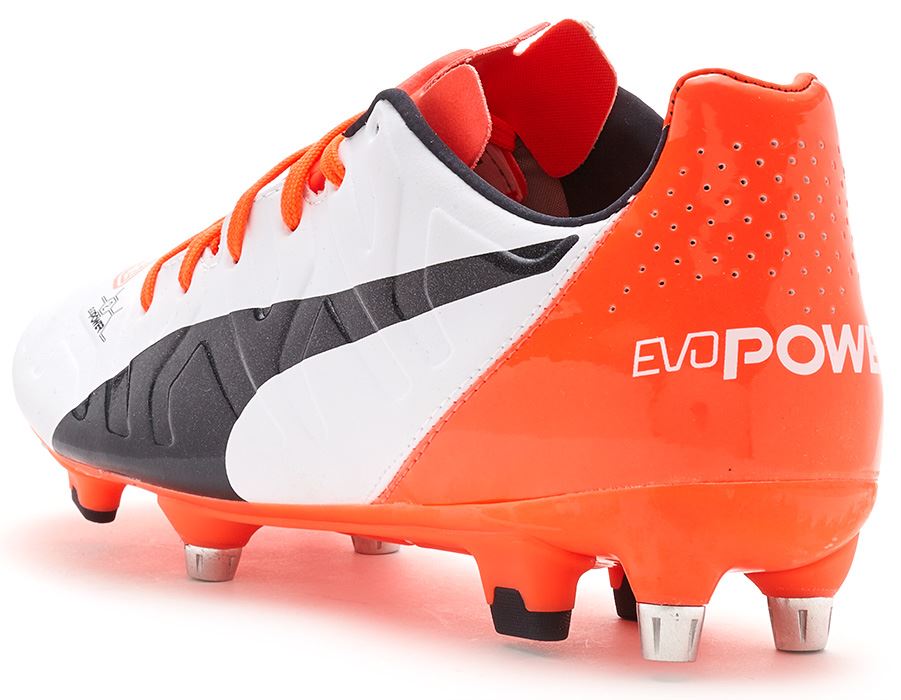 Evopower Puma 1,2 & 2.2 Scarpe Scarpini Da Calcio Gli Scarpini Scarpe Da Calcio In Nero - Bianco - Rosso E Arancione bdd780 Evopower Puma 1,2 & 2.2 Scarpe Scarpini Da Calcio Gli Scarpini Scarpe Da Calcio In Nero - Bianco - Rosso E Arancione bdd780