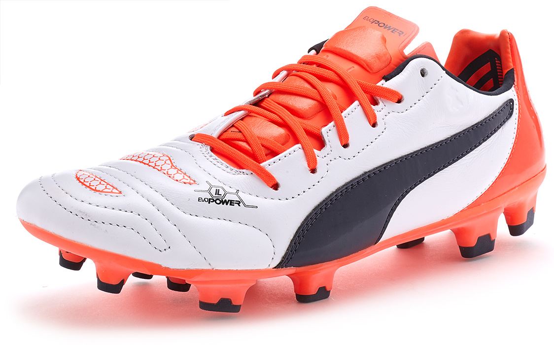 Evopower Puma 1,2 & 2.2 Scarpe Scarpini Da Calcio Gli Scarpini Scarpe Da Calcio In Nero - Bianco - Rosso E Arancione bdd780 Evopower Puma 1,2 & 2.2 Scarpe Scarpini Da Calcio Gli Scarpini Scarpe Da Calcio In Nero - Bianco - Rosso E Arancione bdd780