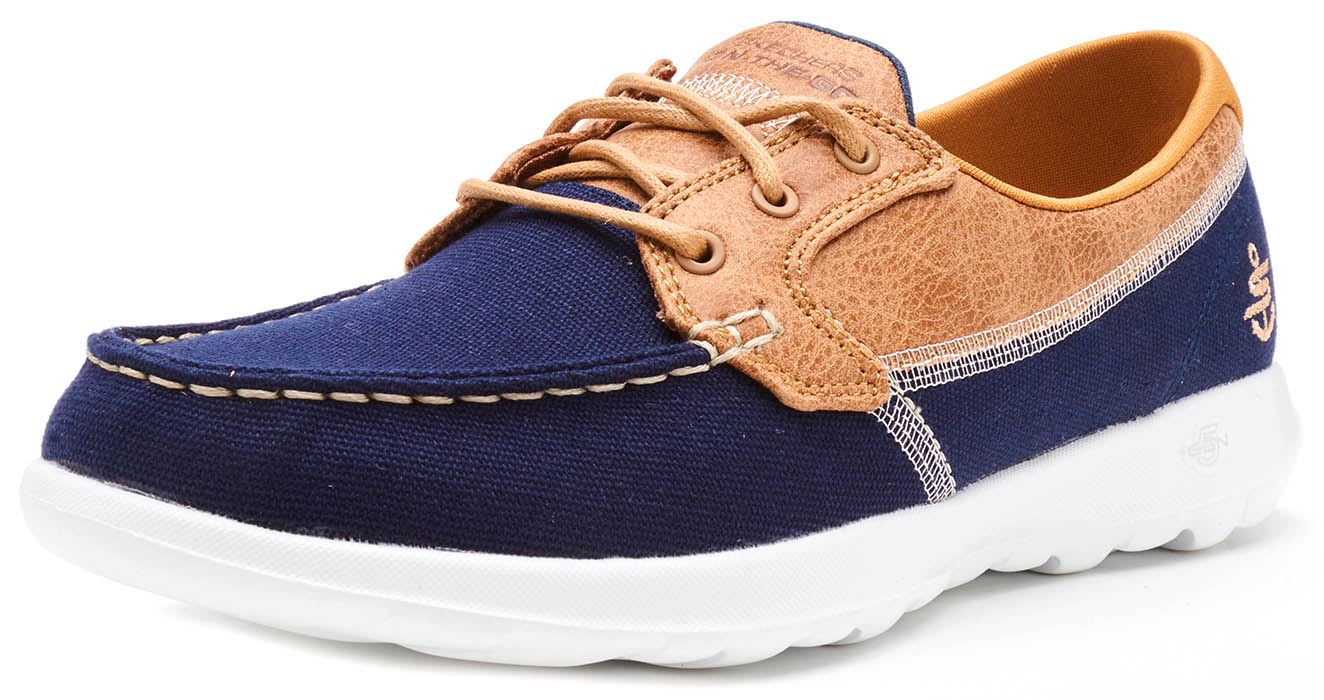 Skechers GOwalk Lite Coral 3 Ojo y Barco Cubierta Mujeres Entrenadores en Beige y Ojo Azul 15430 c13780 Skechers GOwalk Lite Coral 3 Ojo y Barco Cubierta Mujeres Entrenadores en Beige y Ojo Azul 15430 c13780