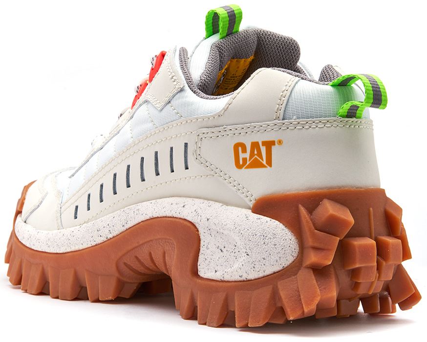 Caterpillar CAT Intruder Unisex Nubuck Nubuck Nubuck Chunky Sole Trainers in White & Red e7f645 Caterpillar CAT Intruder Unisex Nubuck Nubuck Nubuck Chunky Sole Trainers in White & Red e7f645