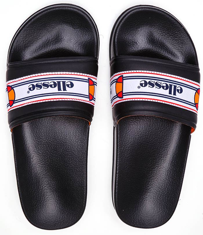 Ellesse Filippo TP Women Beach Pool Slides Summer Sandals in White /& Black