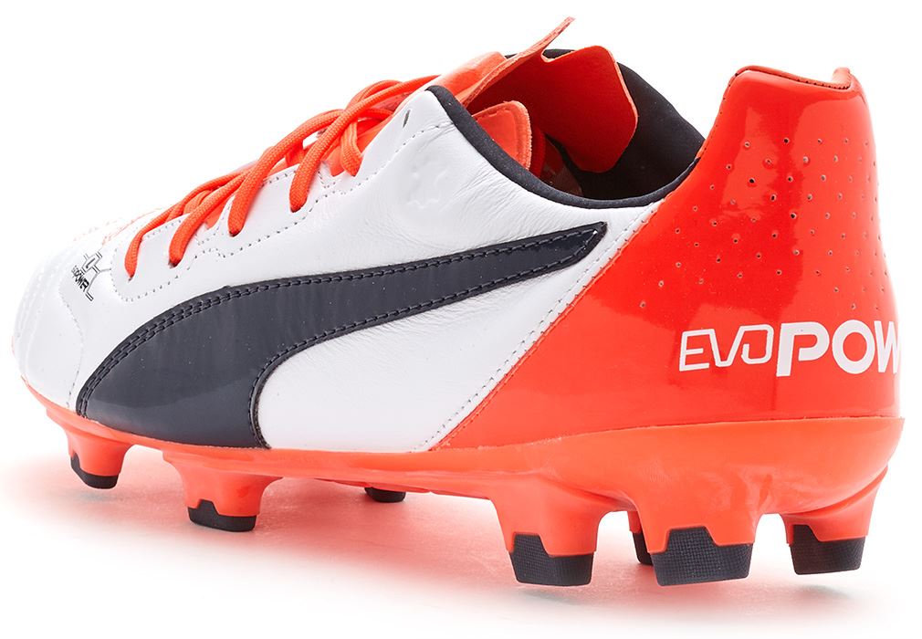 Evopower Puma 1,2 & 2.2 Scarpe Scarpini Da Calcio Gli Scarpini Scarpe Da Calcio In Nero - Bianco - Rosso E Arancione bdd780 Evopower Puma 1,2 & 2.2 Scarpe Scarpini Da Calcio Gli Scarpini Scarpe Da Calcio In Nero - Bianco - Rosso E Arancione bdd780