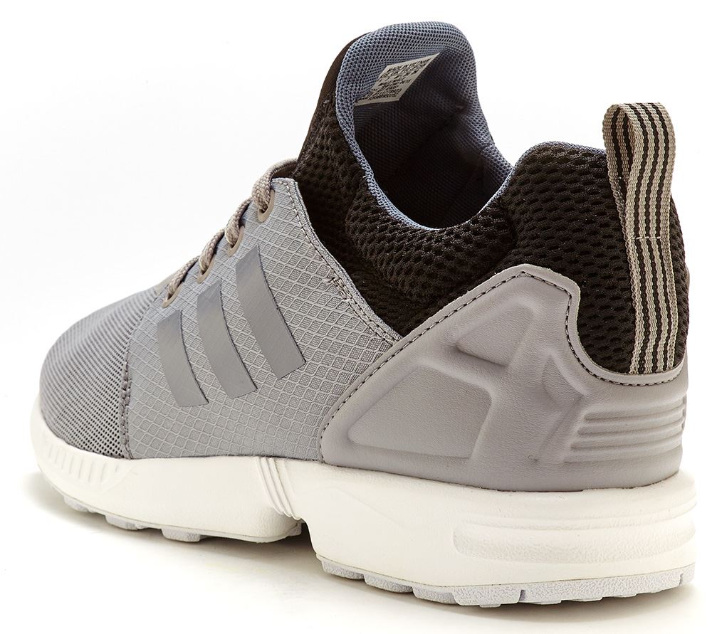 adidas originals zx flux print mens trainers