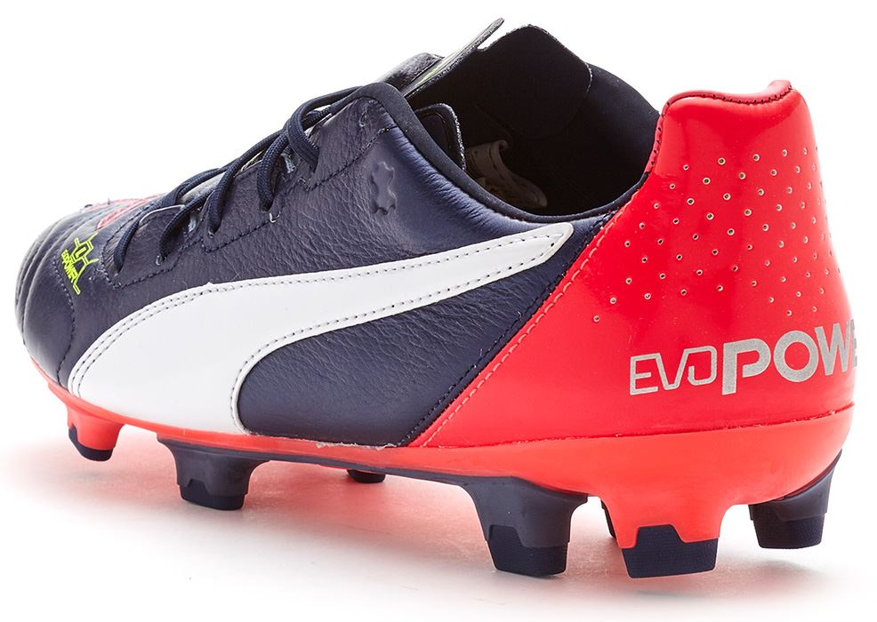 Evopower Puma 1,2 & 2.2 Scarpe Scarpini Da Calcio Gli Scarpini Scarpe Da Calcio In Nero - Bianco - Rosso E Arancione bdd780 Evopower Puma 1,2 & 2.2 Scarpe Scarpini Da Calcio Gli Scarpini Scarpe Da Calcio In Nero - Bianco - Rosso E Arancione bdd780