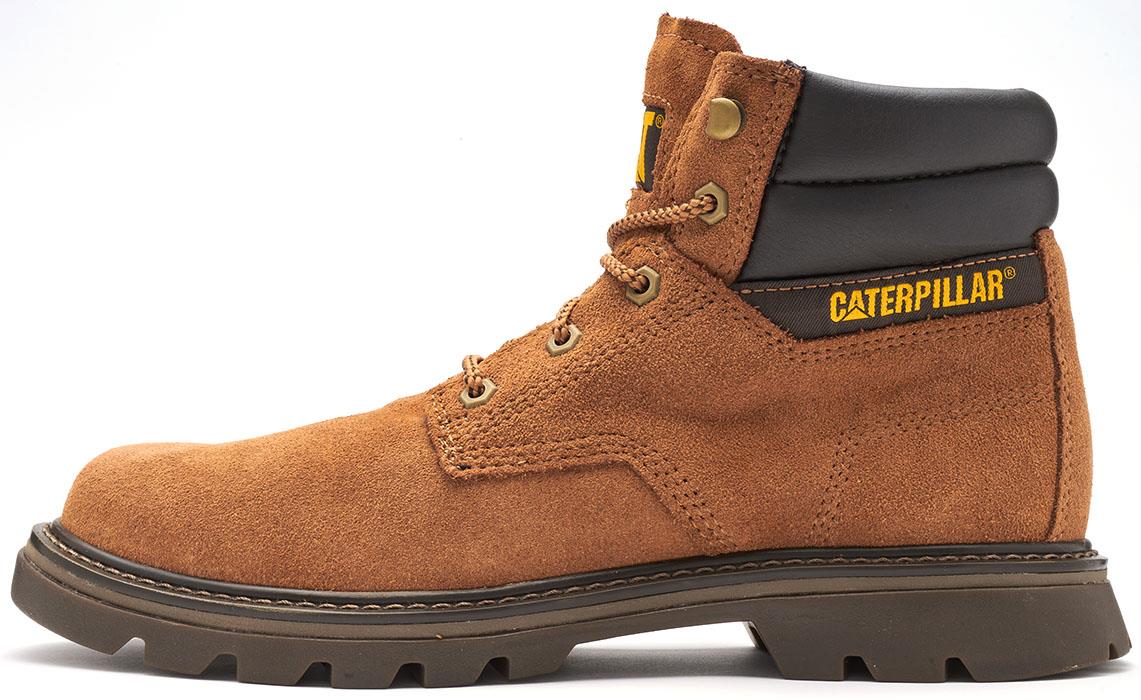 Caterpillar CAT Colorado & Quadrate Boots in Royal Brown & Honey Wheat