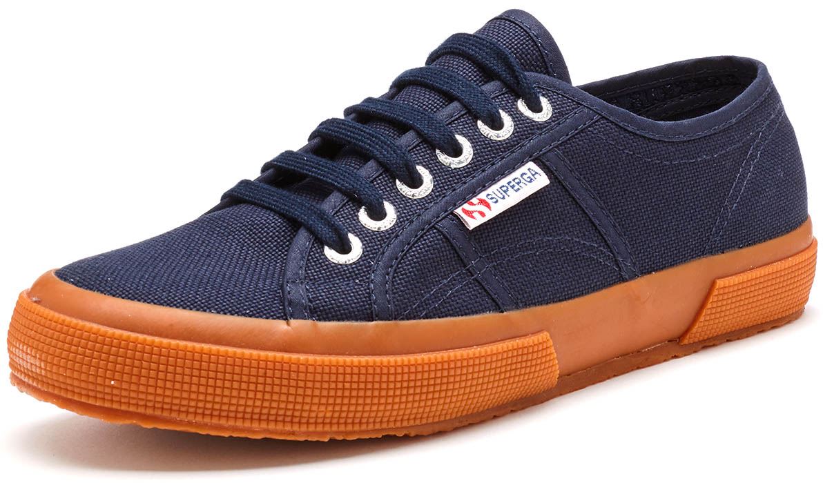 Blue /& Green in All Sizes Superga 2750 Cotu Classic Canvas Gum Shoes in White