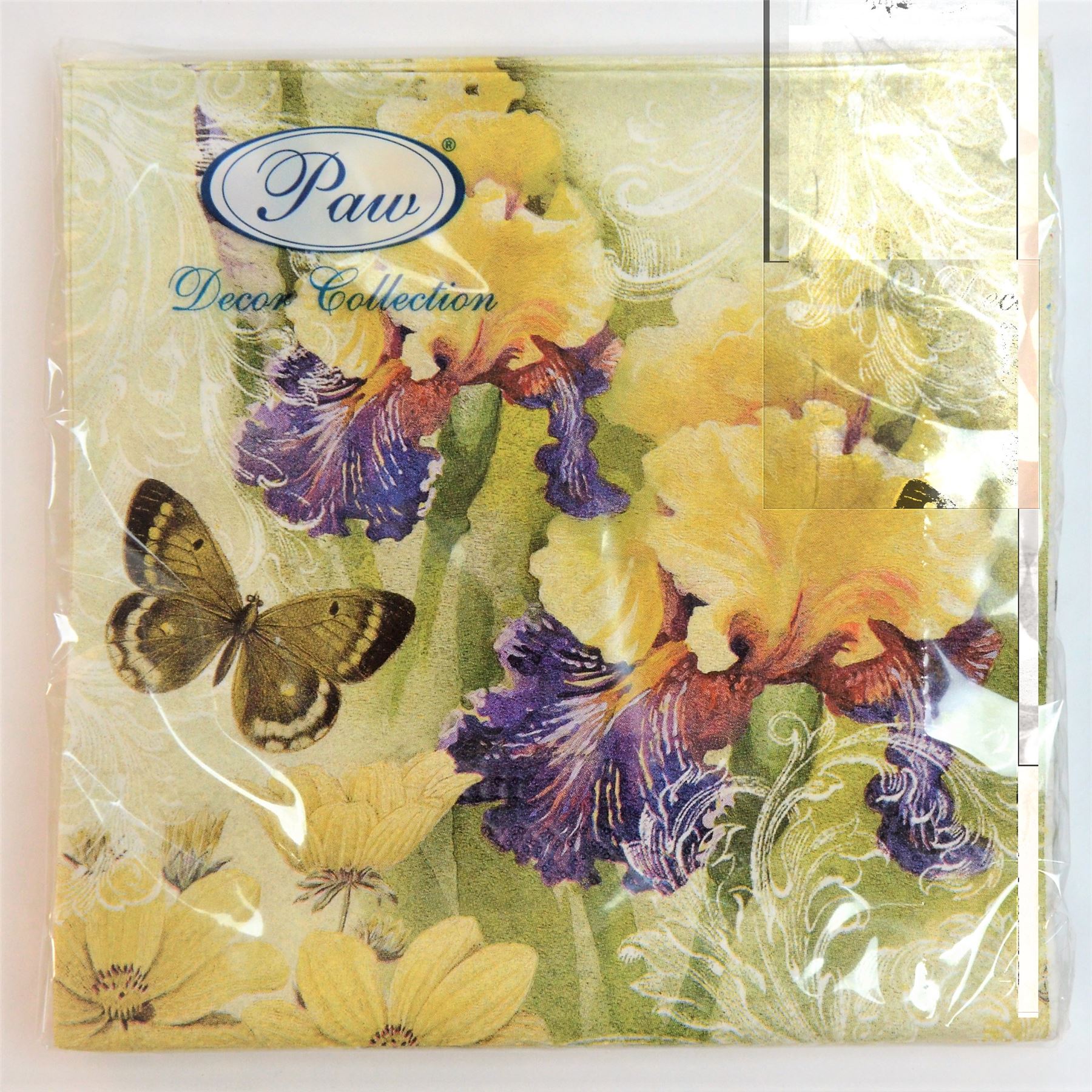 20 Pck Vintage Decorative Paper Napkins Decoupage Craft Capitals Party