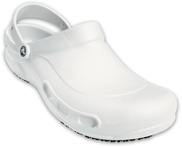 all white clogs