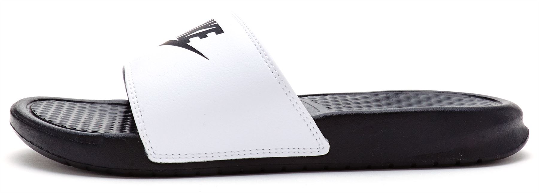 Nike Benassi Swoosh & Just Do IT Slide Flip Flop Pool Beach Sandals in All Sizes | eBay