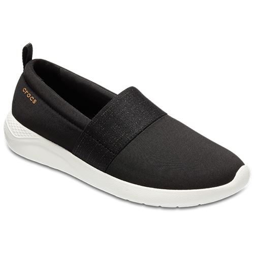grigio ginnastica Crocs nero da Scarpe On in rimovibili Lite donna e 205103 Slip Ride cYwHFqw7