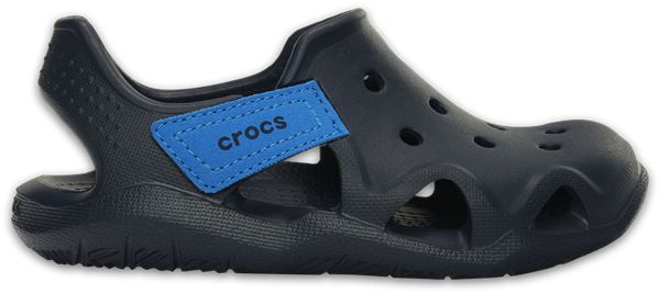 boys swiftwater crocs