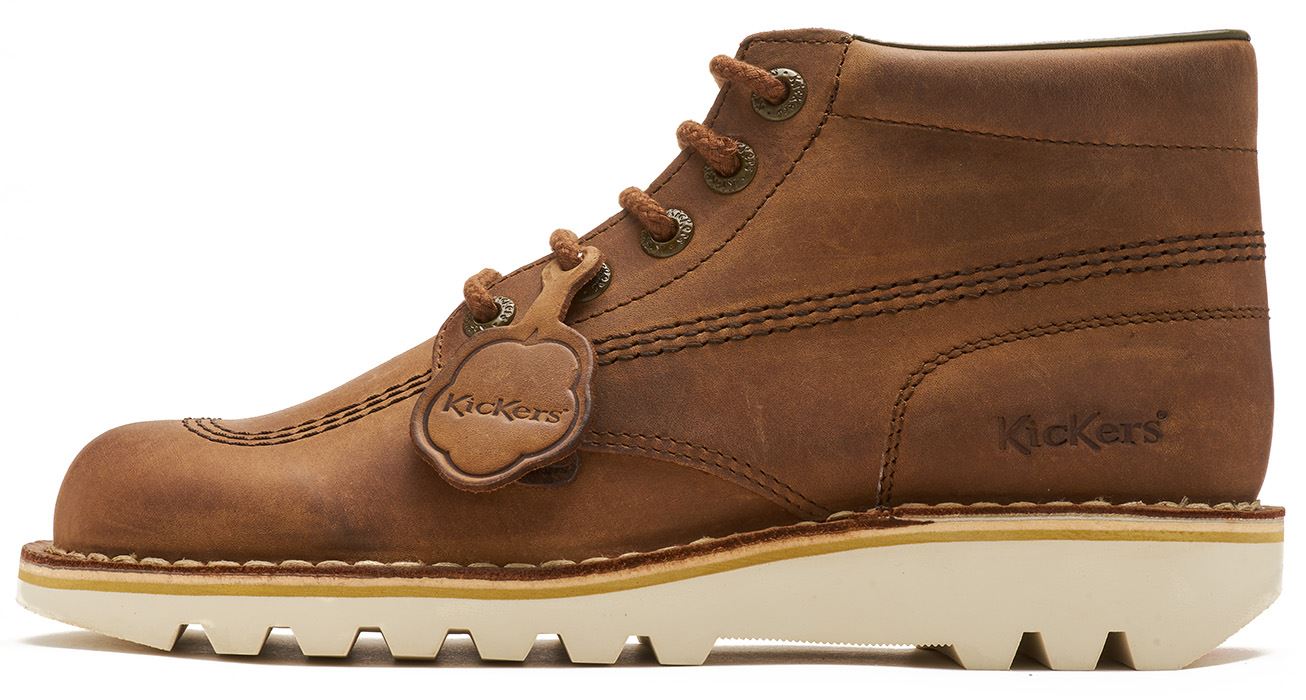 Kickers Kick Hi Core & Hi Top Leather & Nubuck Shoes Ankle Boots