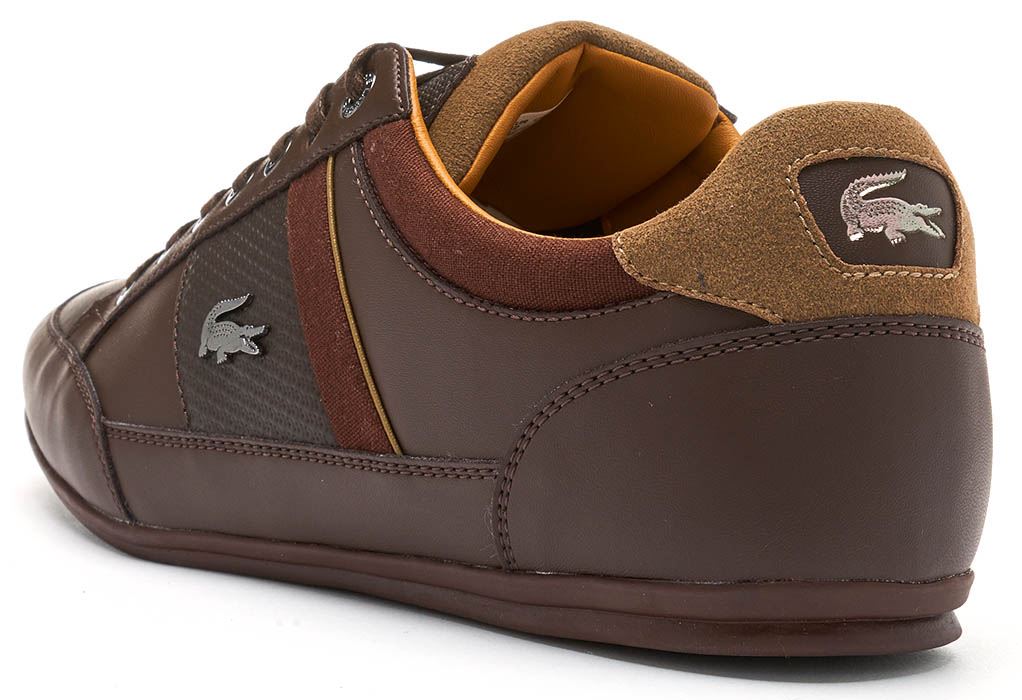 sapatênis lacoste chaymon marrom