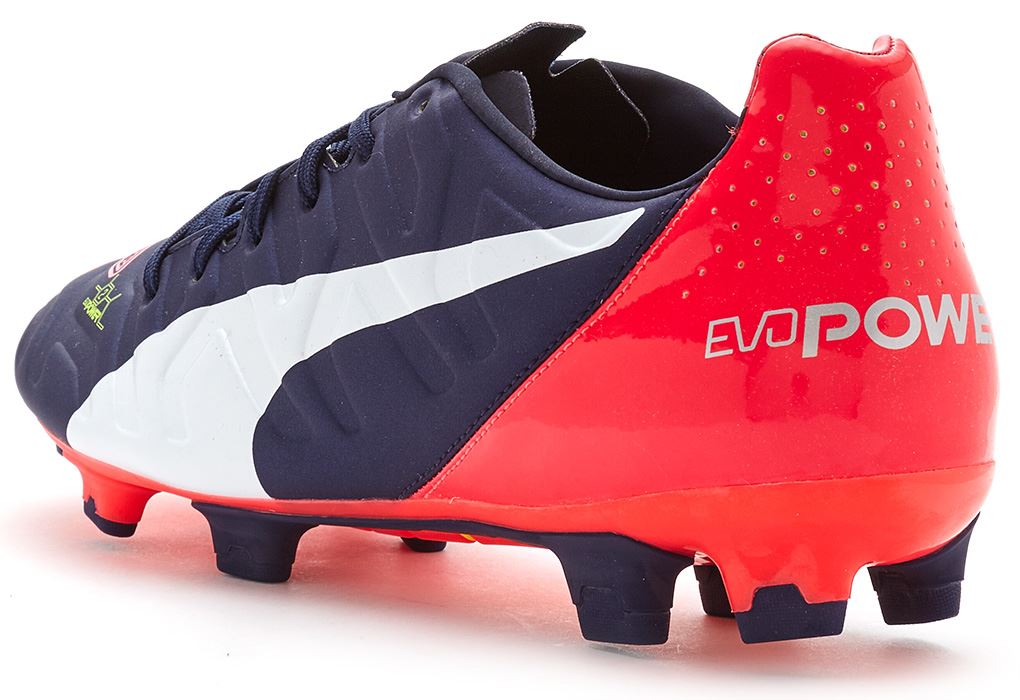 Evopower Puma 1,2 & 2.2 Scarpe Scarpini Da Calcio Gli Scarpini Scarpe Da Calcio In Nero - Bianco - Rosso E Arancione bdd780 Evopower Puma 1,2 & 2.2 Scarpe Scarpini Da Calcio Gli Scarpini Scarpe Da Calcio In Nero - Bianco - Rosso E Arancione bdd780