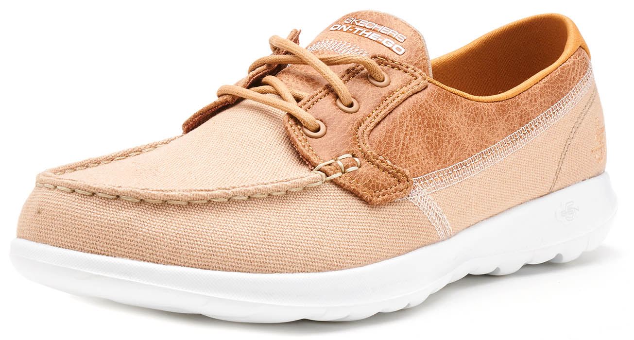 Skechers GOwalk Lite Coral 3 Ojo y Barco Cubierta Mujeres Entrenadores en Beige y Ojo Azul 15430 c13780 Skechers GOwalk Lite Coral 3 Ojo y Barco Cubierta Mujeres Entrenadores en Beige y Ojo Azul 15430 c13780