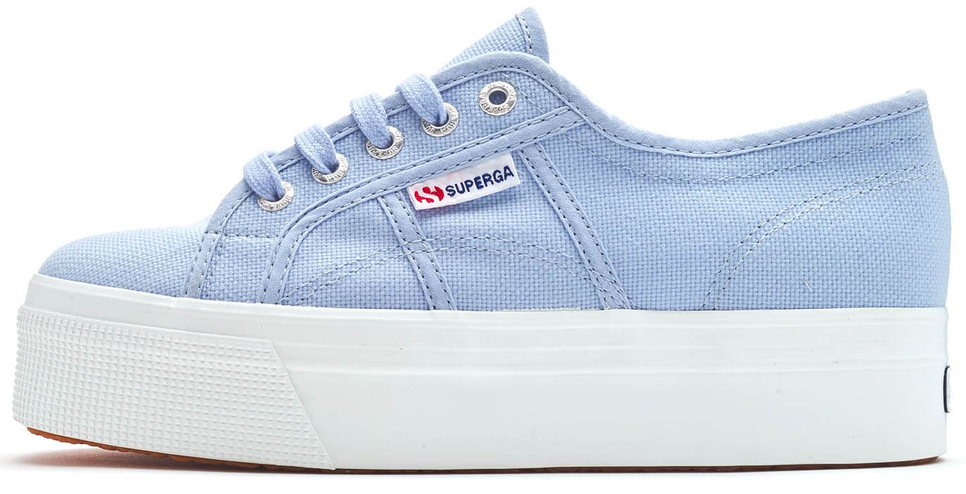 superga platform blue