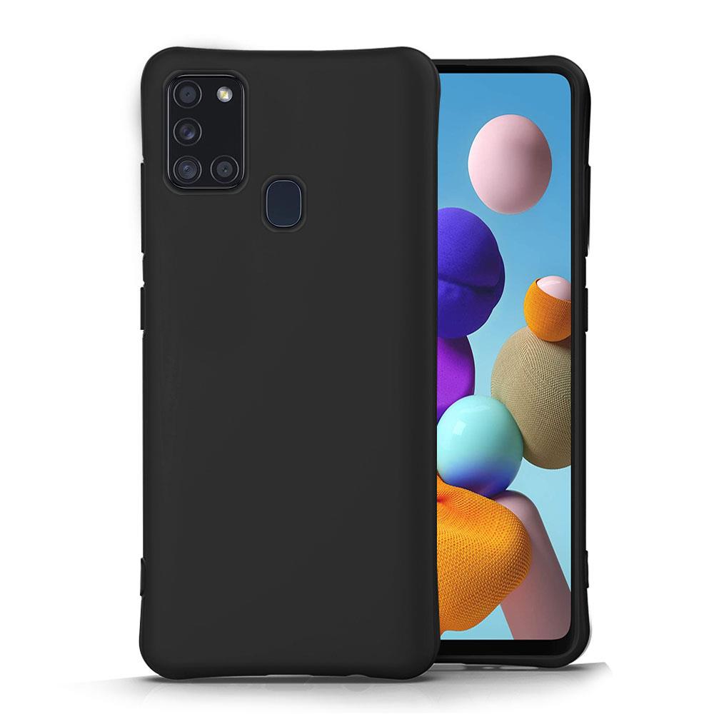 For Samsung Galaxy A21s Case Matte Slim Gel TPU Silicone Back