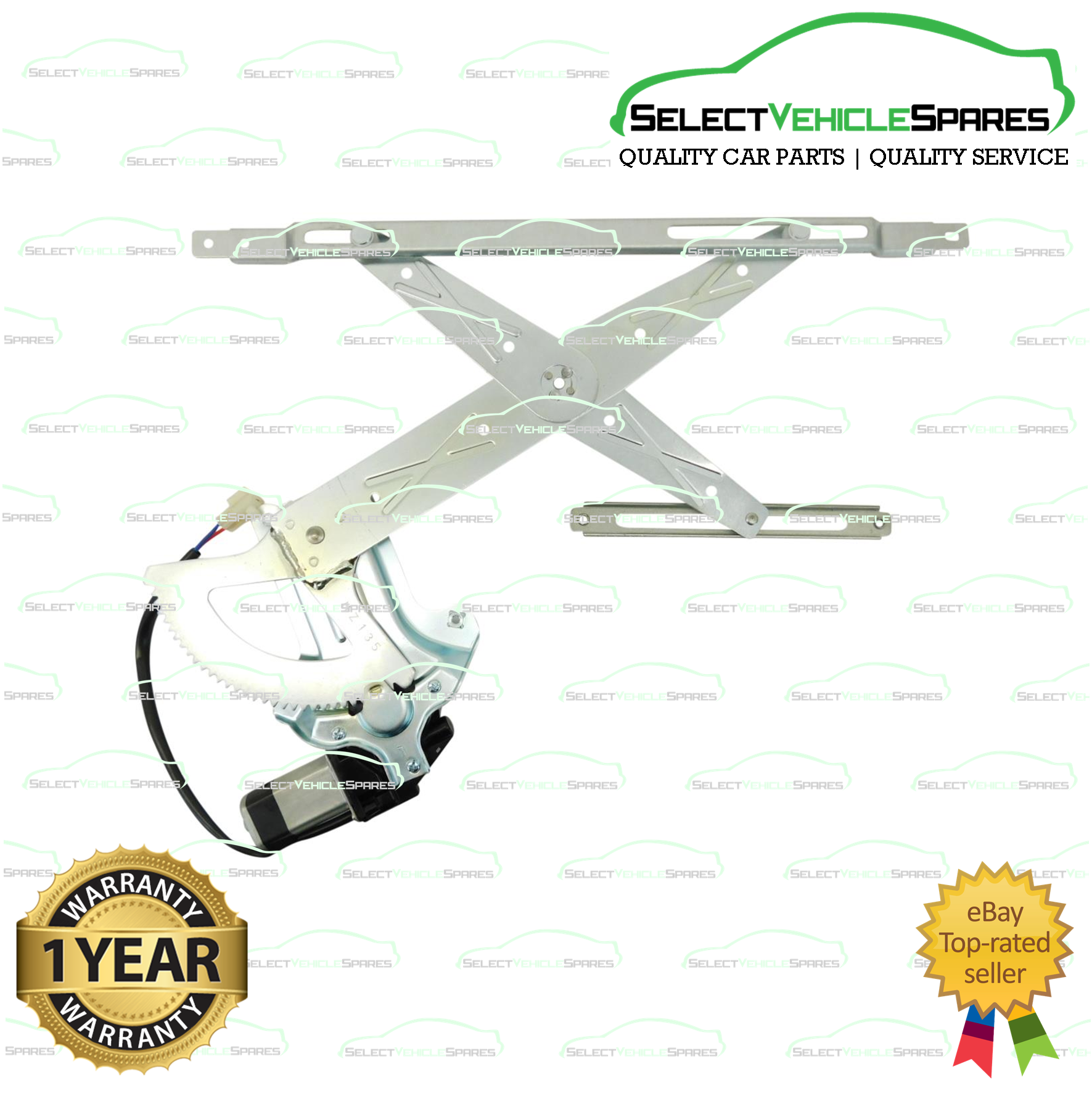NEW FORD RANGER PICKUP (MK1) FRONT PASSENGER SIDE WINDOW REGULATOR & MOTOR 99-05