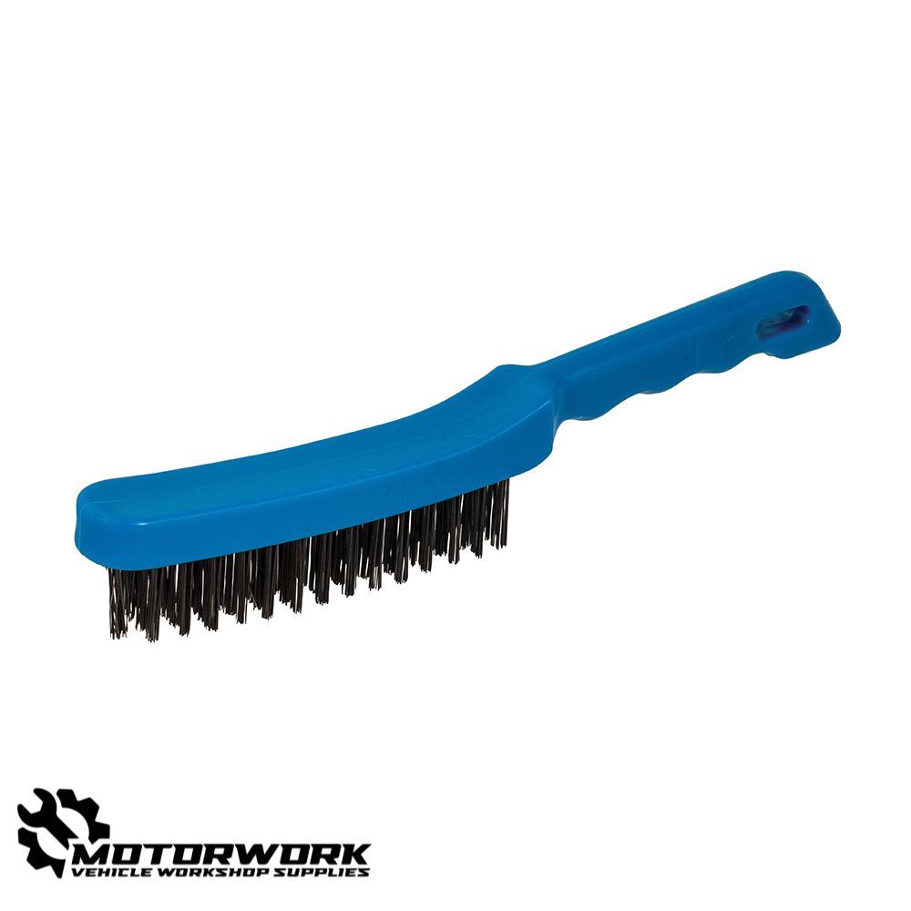 Silverline PB15 Heavy Duty 4 Row Steel Wire Brush 290mm