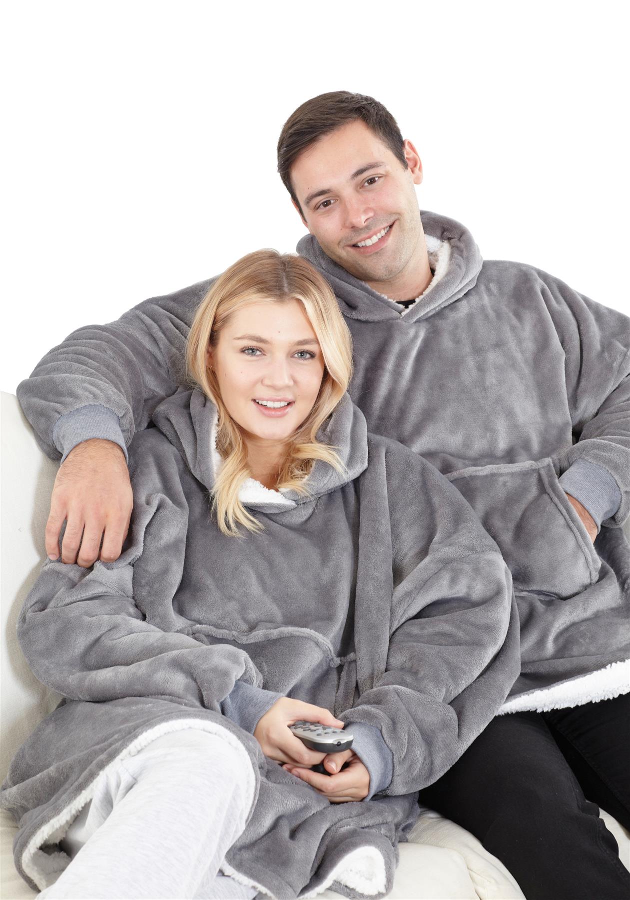 Eskimo oversized sherpa hoodie Clearance