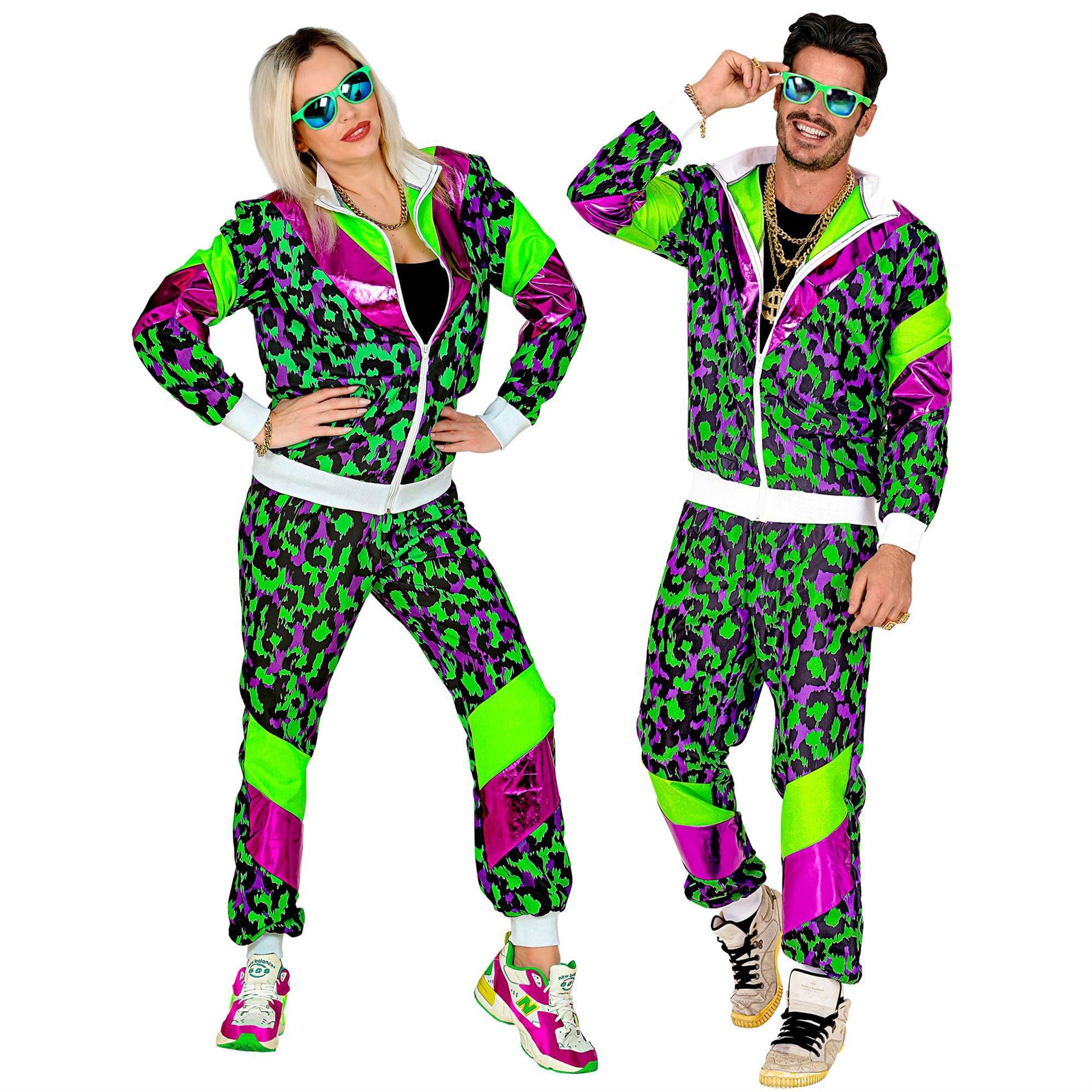 W WIDMANN MILANO Herren Jackett Mit Kürbis-Print – Leuchtet Unter UV-Licht, Halloween Verkleidung Oder Party-Anzugjacke