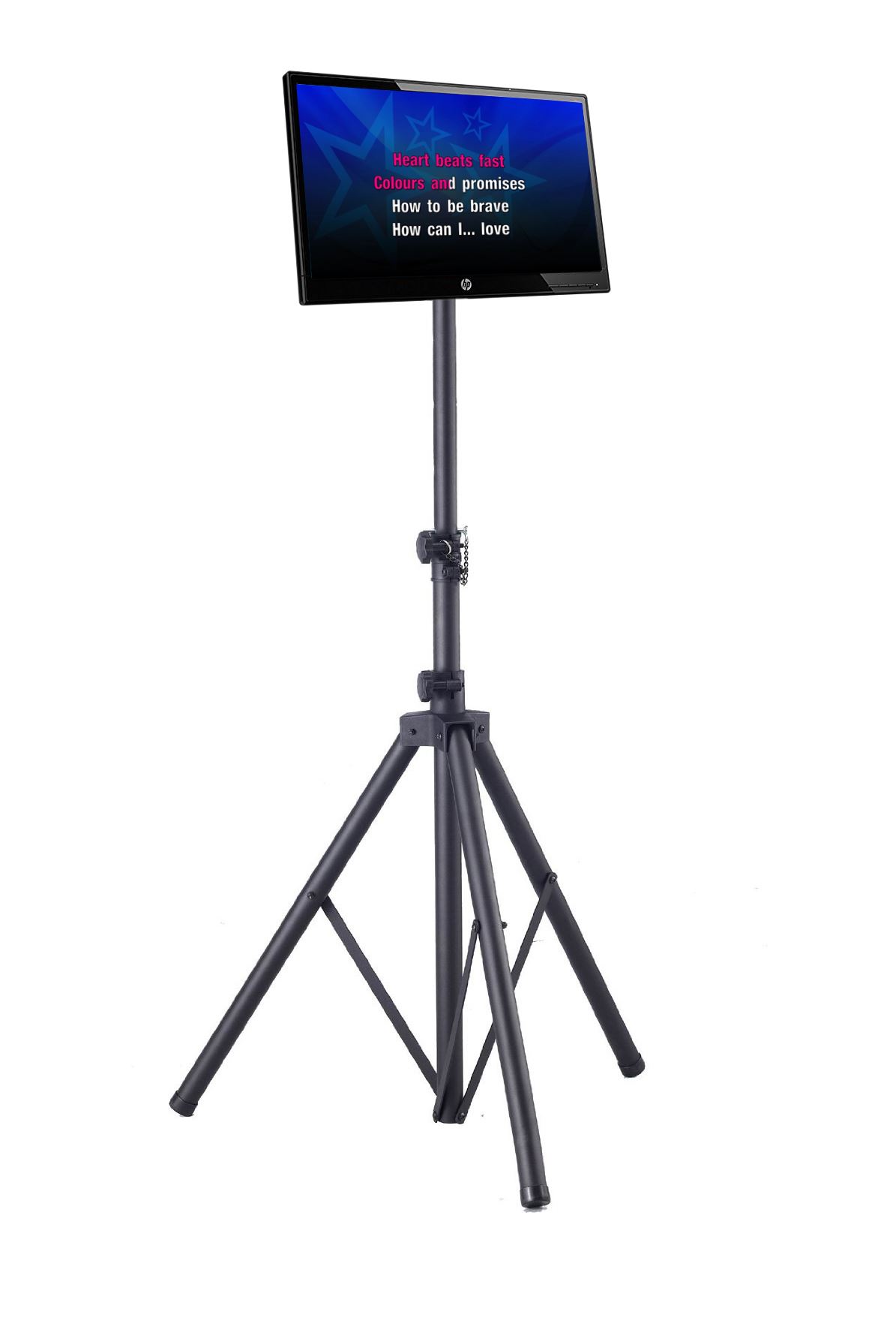 TR940 Tripod Portable Floor Stand with Universal Vesa Mounting Bracket