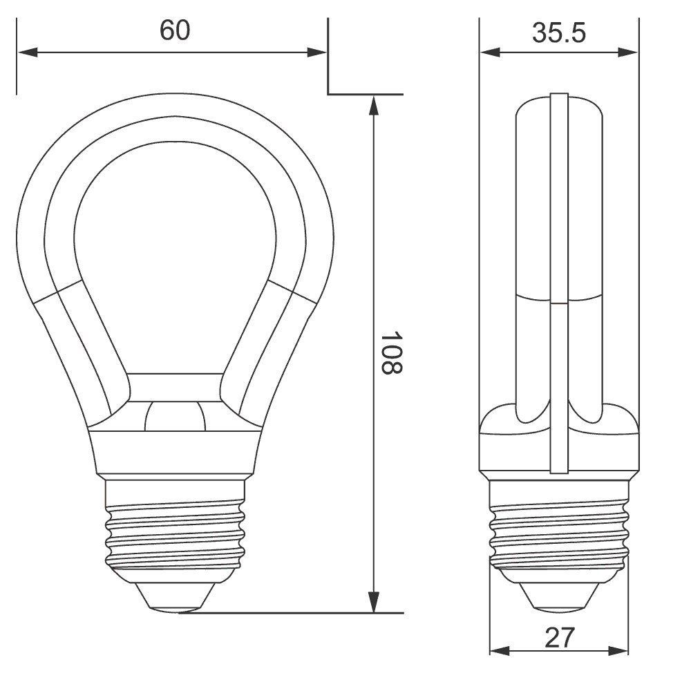 Bombilla de vela LED Allcam 4W B22 BC 350 lúmenes blanca cálida o fría - Imagen 15 de 16