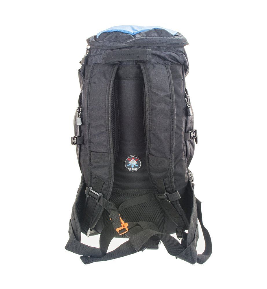 Tesco 45L Waterproof Outdoor Hiking Travel Backpack Rucksack w/ Rain