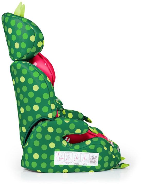 Cosatto ZOOMI GROUP 123 ANTIESCAPE CAR SEAT DINO MIGHTY Baby Car