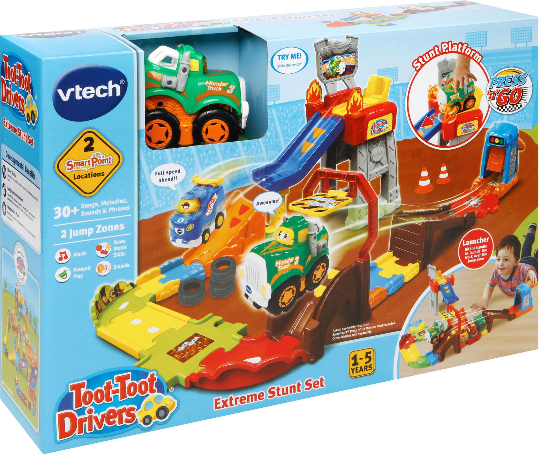 vtech toot toot extreme stunt set
