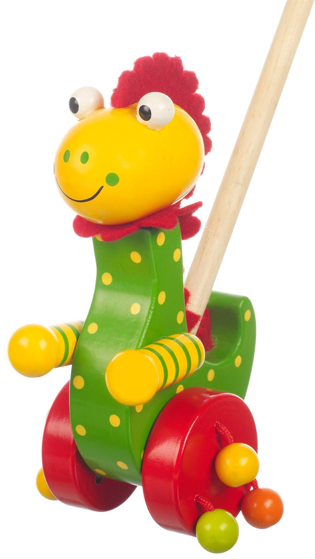 Orange Tree Toys Push Along Wooden Toy Baby/Toddler/Child Walking eBay