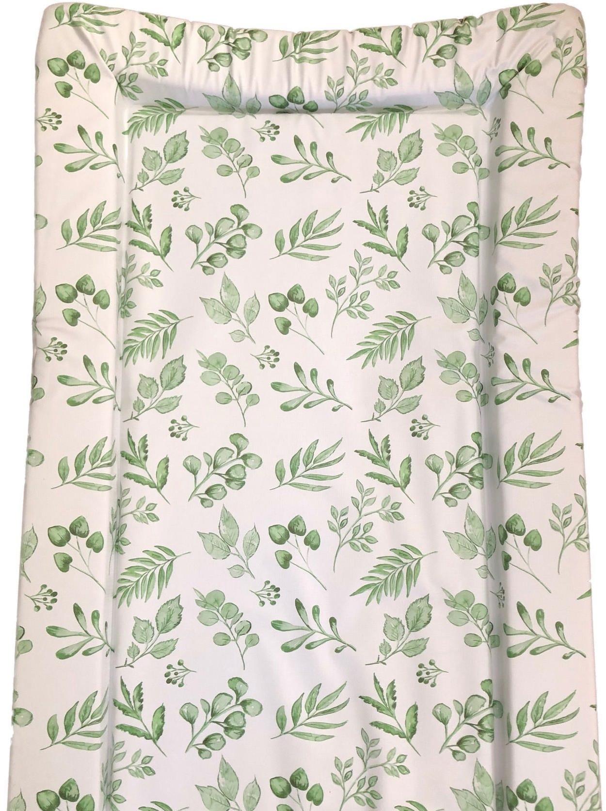 green baby changing mat