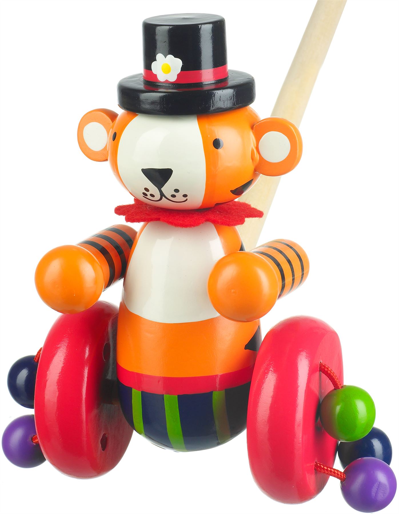 Orange Tree Toys PUSH ALONG WOODEN TOY Baby/Toddler/Child Walking BN eBay