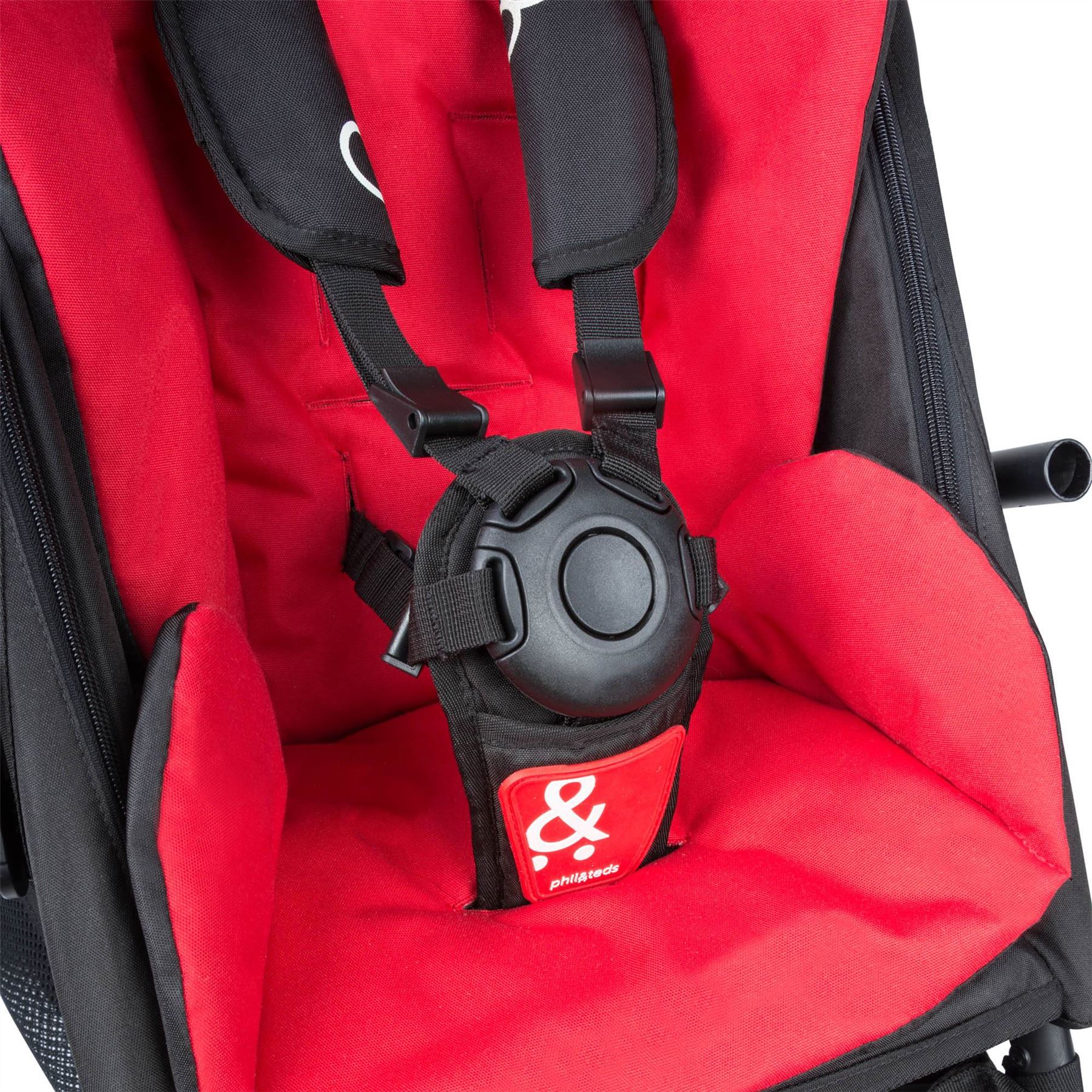 Phil & Teds DOT PUSHCHAIR/BUGGY/STROLLER & DOUBLE KIT CHILLI Baby