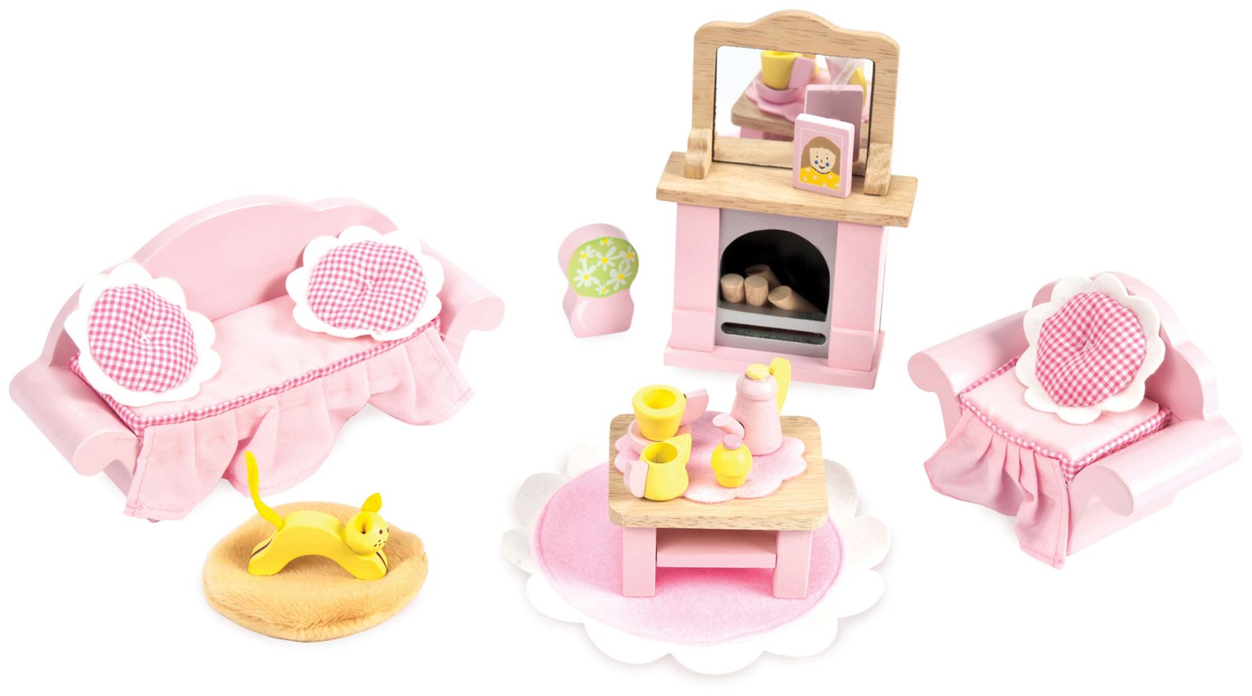 LE Toy Van Doll House Daisylane Sitting Room Wooden Toys New eBay