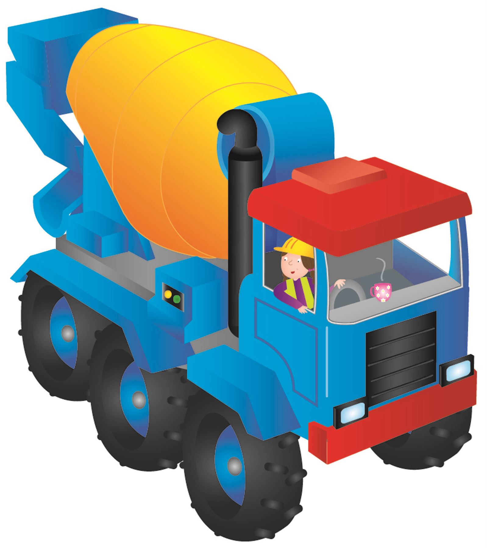 Galt GIANT FLOOR PUZZLE CONSTRUCTION SITE Children Toys And