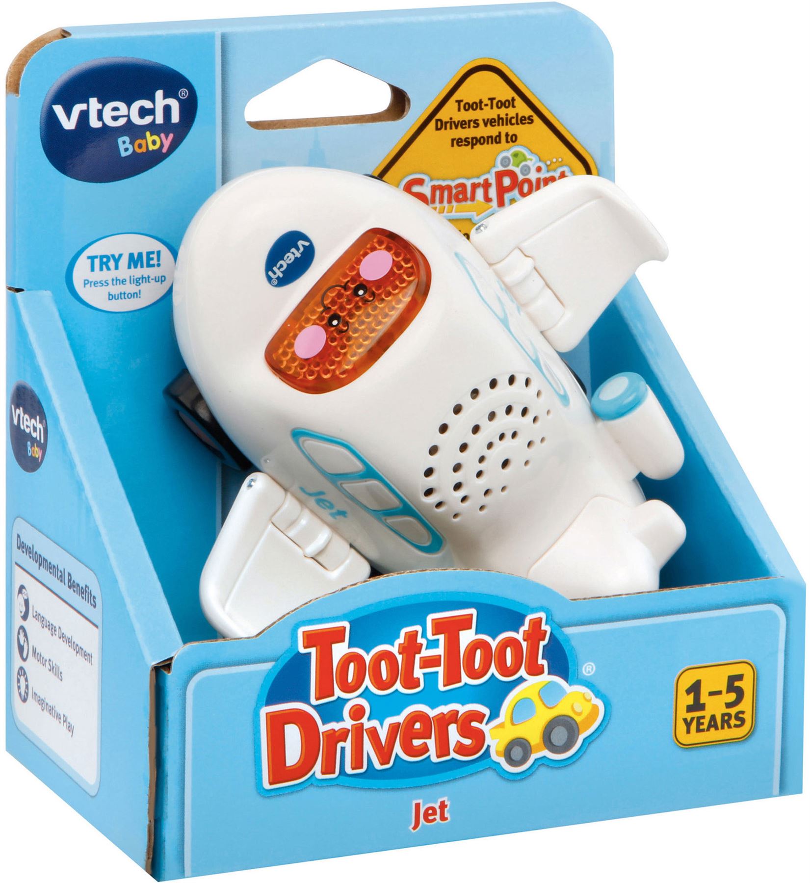 Vtech TOOT-TOOT DRIVERS JET Educational Preschool Young Child Toy BN