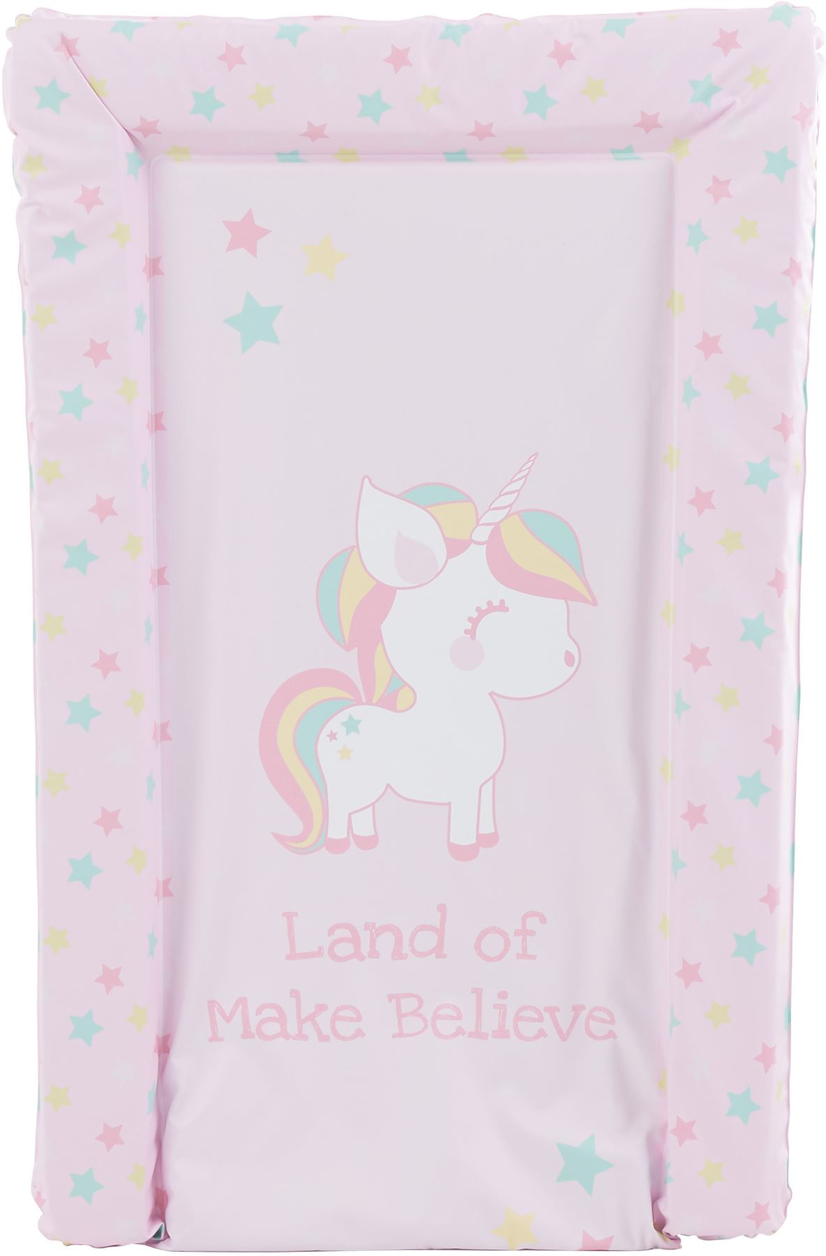 pink baby changing mat