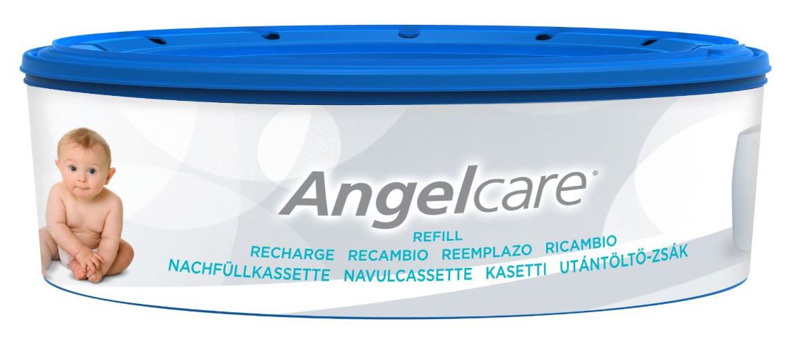 Angelcare Nappy Diaper Disposal System 3 Refill Cassettes Baby Changing