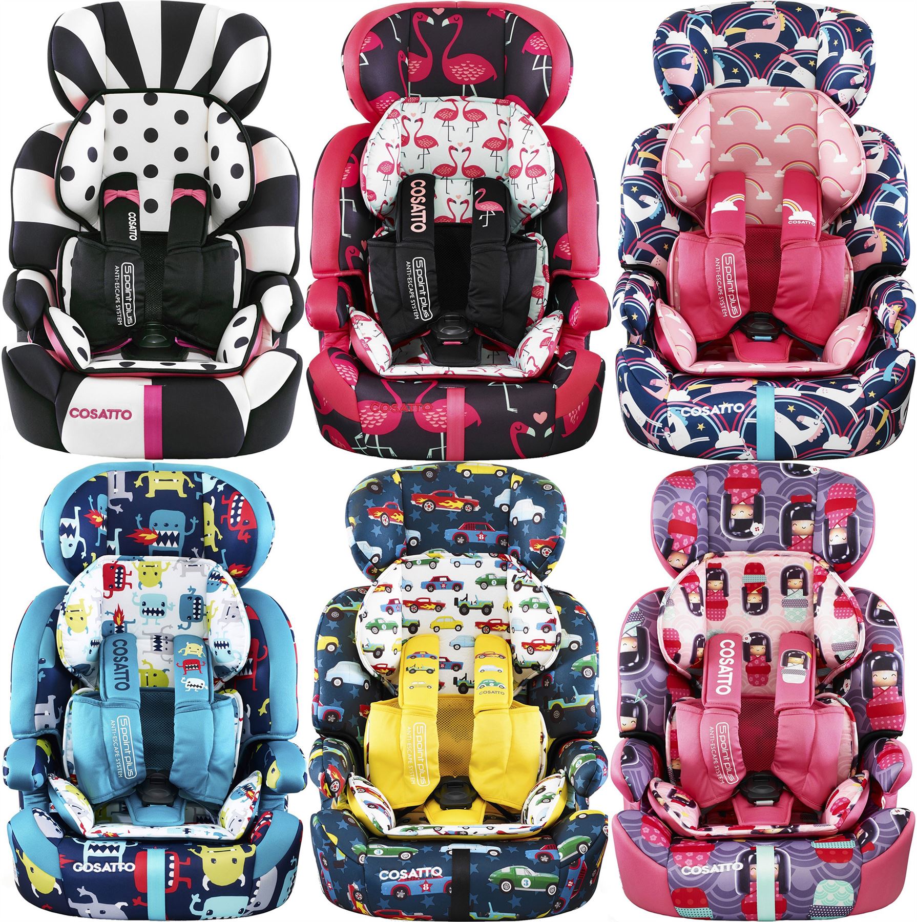 Cosatto ZOOMI 123 CAR SEAT 9 - 36KG Travel/Car Safety Baby/Toddler ... Cosatto ZOOMI 123 CAR SEAT 9 - 36KG Travel/Car Safety Baby/Toddler ...