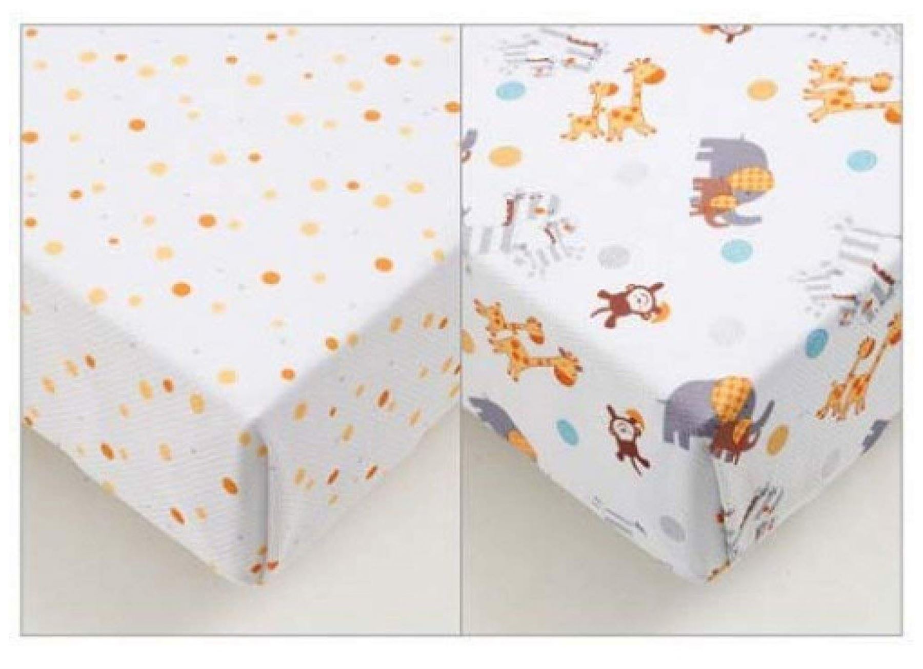 cot sheets 140cm x 70cm