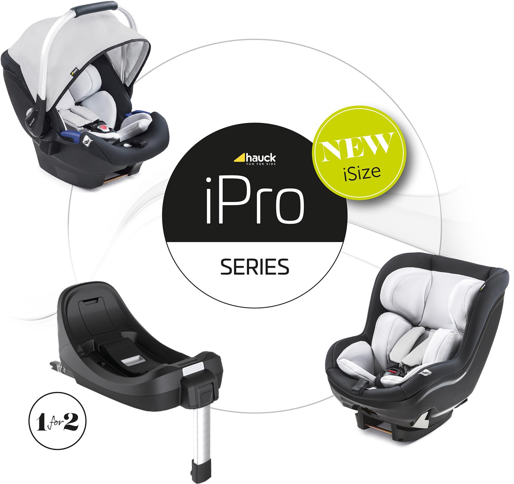 Hauck IPRO BASE BLACK Isofix Car Seat Base Newborn Baby Travel Safety BN eBay